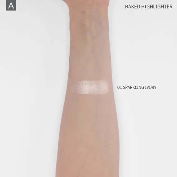 ALiX AViEN baked highliter - švytėjimo suteikianti priemonė "SPARKLING IVORY" - Image 2